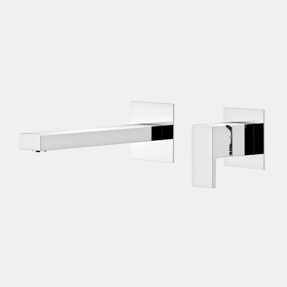 Monomando lavabo empotrado 2 platos separados 170mm E2003T