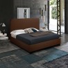 Cama francesa cuadrada y media en tela con malla 120x190 Zurich Coste