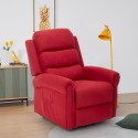 Silla de relajación eléctrica, masaje y calefacción con ruedas Victoria Oferta