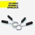 2 x Clips de disco de resorte para barra olímpica de 50 mm Flylock Venta
