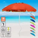 Sombrilla de playas GiraFacile 200 cm Protección uv Antiviento Ermes Promoción