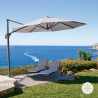 Parasol excéntrico sombrilla de jardín 3 m aluminio octogonal Paradise Rebajas