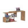 Escritorio de oficina de diseño escritorio giratorio de esquina de madera 2 estantes Volta WD Compra
