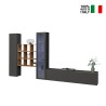 Mueble de pared para TV de diseño moderno estantería de madera Ranil RT Venta