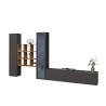Mueble de pared para TV de diseño moderno estantería de madera Ranil RT Oferta