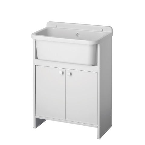 Lavadero portátil para exterior 55x34cm 2 puertas Pancrazio 5001PKC Negrari Promoción