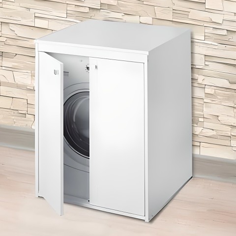 Mueble cubre lavadora exterior 70x60x94cm PVC 5012P Onda Negrari Promoción