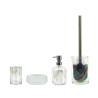 Set de accesorios de baño portacepillos de dientes de cristal jabonera de cristal Opal Venta