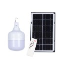 Lámpara LED portátil 50 W para tienda de campaña con panel solar y mando a distancia SunStars Venta