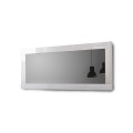 Espejo blanco brillante 75x170cm pared entrada salón Miro Amalfi Promoción