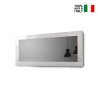 Espejo blanco brillante 75x170cm pared entrada salón Miro Amalfi Venta