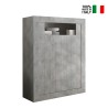 Aparador alto 2 puertas cemento moderno Sior Ct Urbino Venta