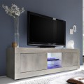 Mueble TV salón moderno 2 puertas madera 180cm Nolux Pc Basic Promoción