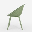Silla moderna para bar al aire libre jardín cocina comedor Arielle Medidas