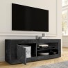 Mueble TV salón moderno mármol negro mate Diver MB Basic Catálogo