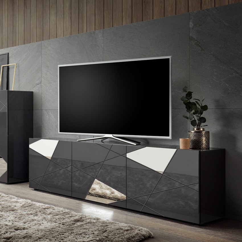 Muebles Para TV Modernos 2024  Ideas de diseño de estantes para  televisores modernos 