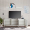 Mueble para TV de 3 puertas blancas brillantes moderno Jupiter WH T2 Catálogo