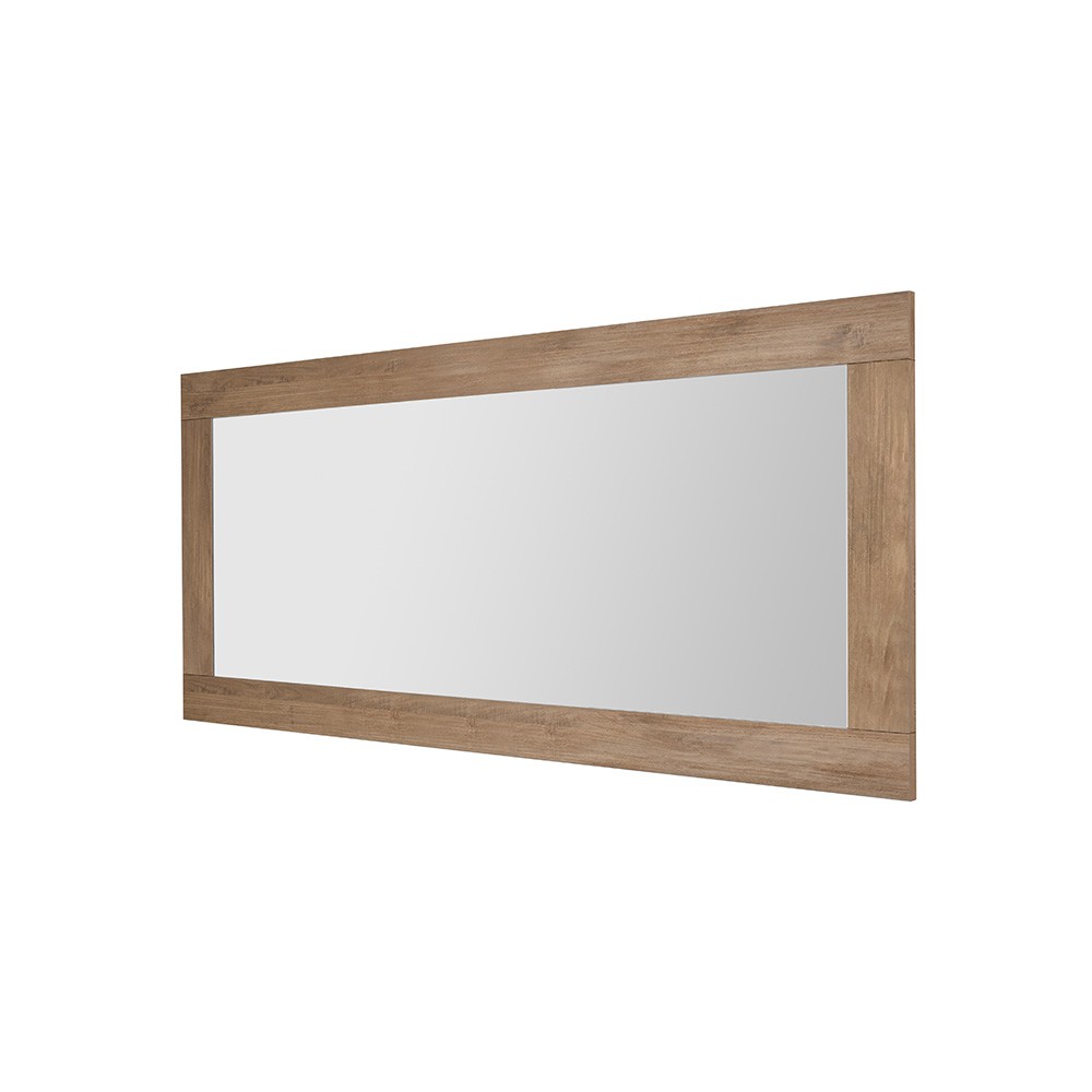 Espejo de pared para sala de estar con marco de madera Amiral Jupiter de 75x170cm.