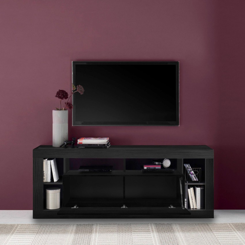 Misia MR mueble para TV de madera de diseño moderno.