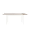 Extensión 48cm para mesa de comedor de madera Incluso 180x90cm Tierra Promoción