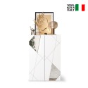 Aparador mueble recibidor blanco brillante 2 puertas espejo Elise Venta
