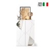 Aparador mueble recibidor blanco brillante 2 puertas espejo Elise Venta