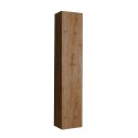 Columna mueble baño suspendido 1 puerta mueble de almacenaje madera roble Edon Promoción