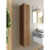 Columna mueble baño suspendido 1 puerta mueble de almacenaje madera roble Edon Oferta