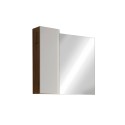 Espejo baño columna 1 puerta luz LED madera blanca roble Pilar BW Precio