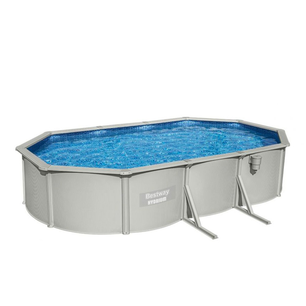 Piscina desmontable ovalada Bestway 56369 Hydrium 610x360x120cm Familiar