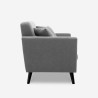 Sofá salón 3 plazas moderno diseño nórdico resistente 191 cm Hayem Compra