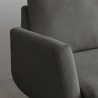 Sofá 3 plazas moderno nórdico estilo simple tejido gris Folkerd Características