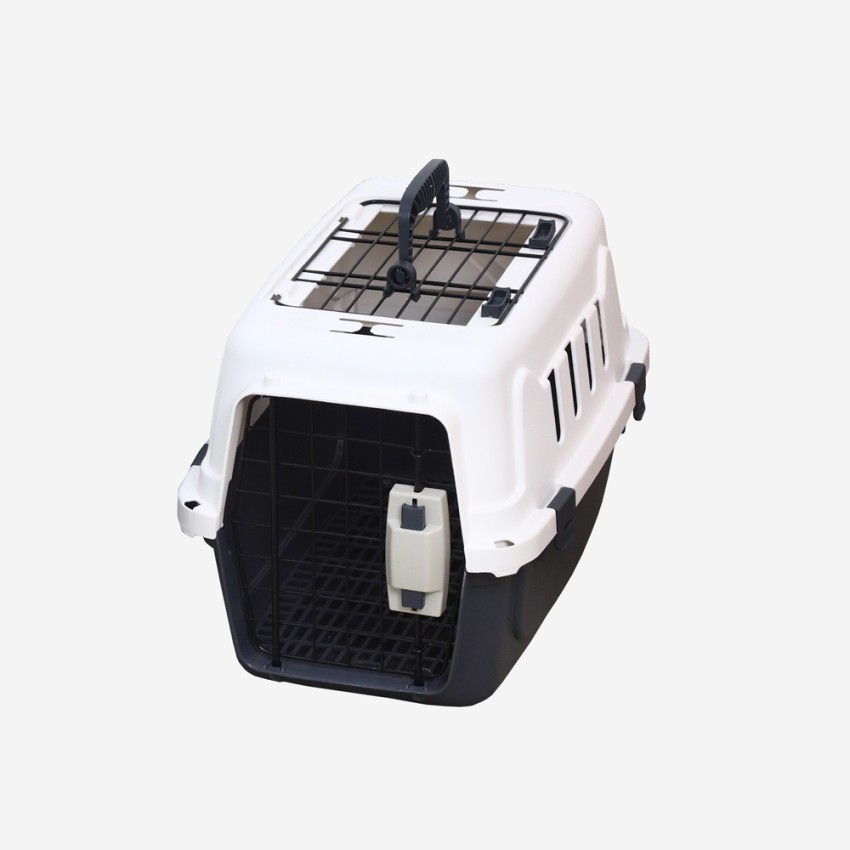 Transportín rígido jaula para animales con almohadilla 30 x 45 x 30 cm Rexxy M. Promoción