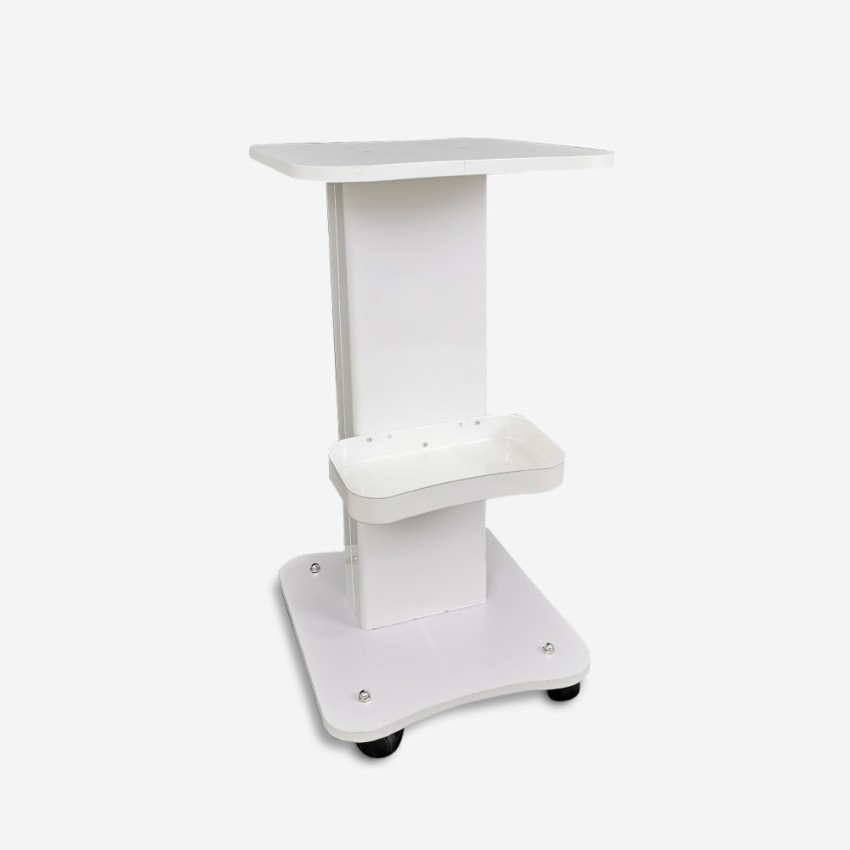 Carrito de almacenamiento práctico para peluquería blanco 35 cm Pageboy.