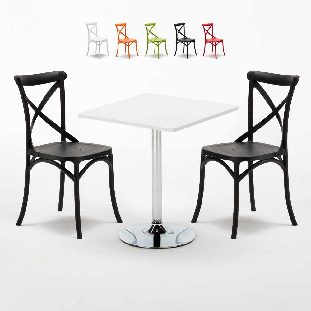 mesa blanca con sillas vintage mesa blanca con sillas vintage