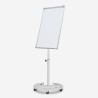 Pizarra magnética para imanes 100 x 70 cm giratoria con ruedas Stephen Modelo