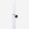Pizarra magnética para imanes 100 x 70 cm giratoria con ruedas Stephen Medidas