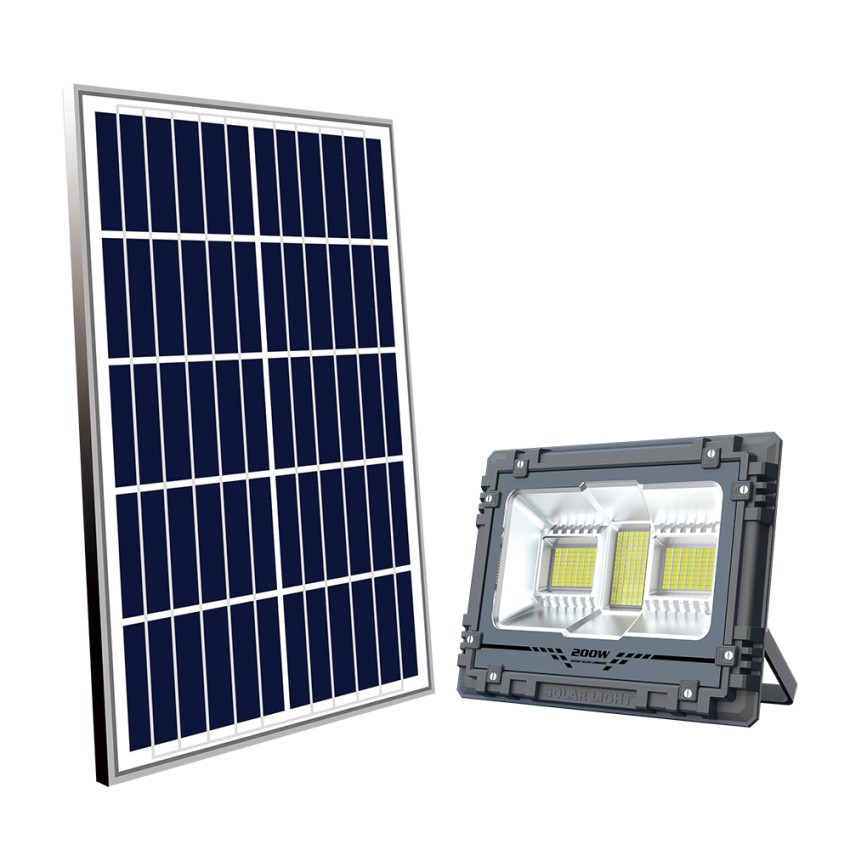 Foco con panel solar proyector LED Bluetooth Toscor L Promoción