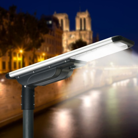 Farola solar luz LED de 40 W con sensor de control remoto Colter M Promoción