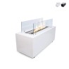 Chimenea de bioetanol interior exterior de suelo 100 x 40 x 40 cm Caravaggio Venta