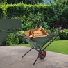 Carretilla plegable de jardín tejido verde carga 20 kg Desique Venta