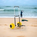 Trolley playa trolley pesca surfcasting 2 grandes ruedas Ariel Venta