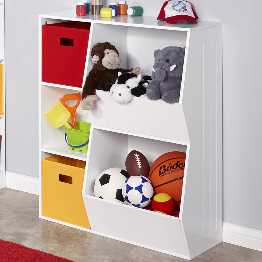 Estantería para juguetes de madera infantil Montessori – Labores Bella