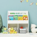 Estantería para niños habitación infantil estantes compartimentos puerta para juguetes Gurell Venta