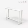 Mesa de entrada 120x40cm de madera y metal Welcome light Coste
