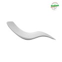 Tumbona de diseño moderno para tomar el sol con fibra de vidrio Antares en el jardín y la piscina. Oferta