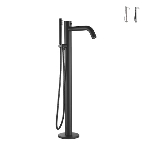 Mini columna de ducha de suelo para bañera con rociador de ducha Oristano Promoción