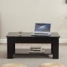 Mesa de centro con compartimento de almacenaje moderna Suares 