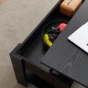 Mesa de centro con compartimento de almacenaje moderna Suares 