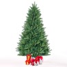 Árbol de Navidad artificial alto 240 cm verde falso tradicional Bever Promoción